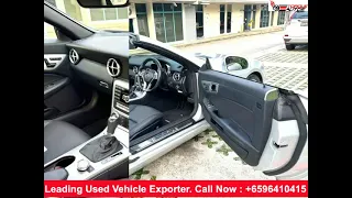 second hand cars in Singapore | MERCEDES-BENZ SLK200 ROADSTER 2014 | cars in Singapore