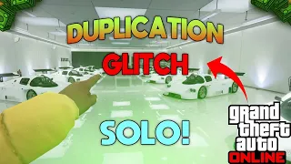 GTA 5 ONLINE - *SOLO* CAR DUPLICATION GLITCH (CLEAN PLATES)- INFINITE DUPES *AFTER PATCH*