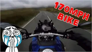 Riding A 1000cc Motorbike For The First Time