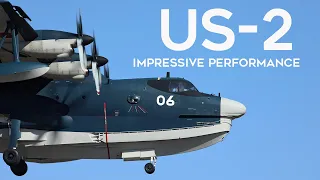 ShinMaywa US-2 - Impressive performance at sea, one of the best seaplanes in the world