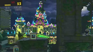 Sonic Forces - Stage 13 All Red RIngs Casino Forest (Mystic Jungle)