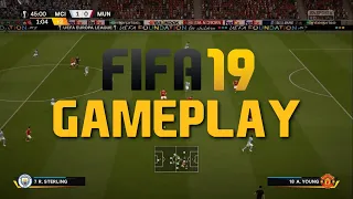 FIFA 19 GAMEPLAY | Man City vs. Man Utd (UEFA Europa League Final) 1080p 60fps - NO COMMENTARY