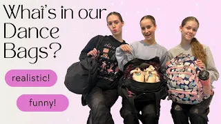 MUST-HAVE Items for Ballet Students | What's Inside My Dance Bag w/ the Quiner Sisters!🩰👛 #ballet