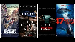 Top 5 Survival/Thriller movies (with trailers)