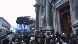 S. Agata 2014 - 5 febbraio, inizio della processione