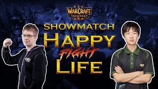 Showmatch Happy vs Life [Warcraft 3 Reforged]