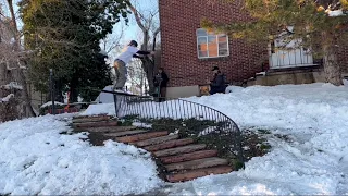 SLC Street Skiing