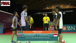 JUARA! Jafar/Aisyah vs Oupthong/Sudjaipraparat | FINAL INDONESIA MASTERS 2023