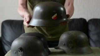 German WWII Helmets Part 2