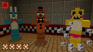 I built a WORKING FNAF 2 MAP in Minecraft!