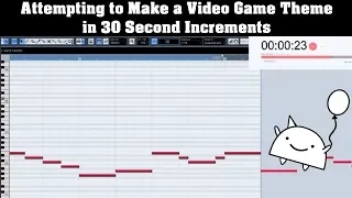 Attempting to Make a Video Game Theme in 30 Second Increments || Shady Cicada