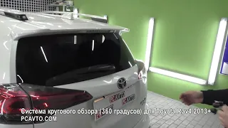 Система кругового обзора 360 градусов для Toyota Rav4 2013+