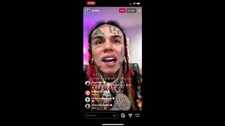 6ix9ine Exposes Meek Mill, Future & Snoop Dogg as Snitches, speaks with Nicki Minaj Live