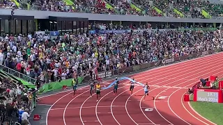 Andre de GRASSE is the 200m champion in Eugene