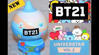 BT21 Universtar 2 Vol.2. Распаковка ВТ21 Суперзвезды Kpop BTS