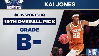 Kai Jones Selected No. 19 Overall by the Hornets | 2021 NBA Draft | CBS Sports HQ