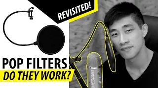 Pop Filters - Do they work? THE ULTIMATE TEST