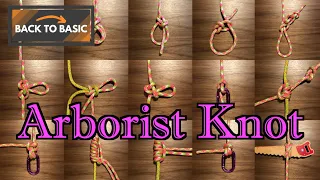 [ Back To Basic 攀樹基本野 ] Arborist Knot Tutorial 攀樹繩結- 15 Basic Knots (English Subtitle)