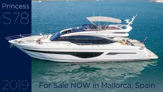 2019 Princess S78 'Lady Marianne' FOR SALE