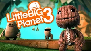 Little Big Planet 3 Gameplay Walkthrough Part 1 -  FIRST LOOK (PS4 Gameplay)