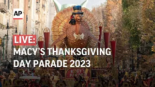 Macy's Thanksgiving Day Parade: Watch live as balloons and floats line the streets of New York City