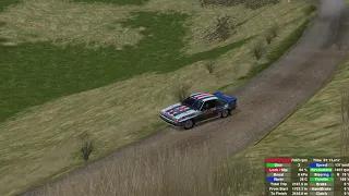 RBR - Opel manta fmod test @ sweet lamb