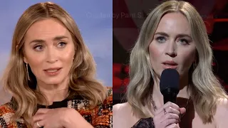 Emily Blunt Reacts To Tackling Fear Singing Live On 'SNL'