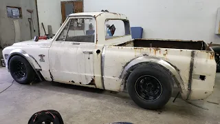 Creating the shortest C10 Chevy truck box Ever? 1968 Chevy C10 build (Episode 18)