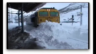 Snowstorm in Pajares in 2004