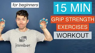 GRIP STRENGTH EXERCISES | Beginner's |  Drastically Increase Grip Strength