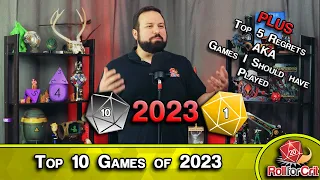 Top 10 Board Games of 2023 + 5(ish) Games I SHOULD have Played this Year