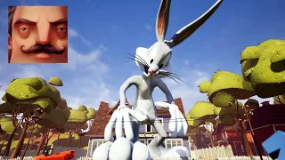 Hello Neighbor - My New Neighbor Bugs Bunny Final History Gameplay Walkthrough