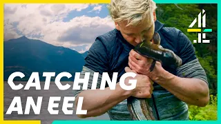 Gordon Ramsay Catches An EEL With His BARE HANDS | Gordon Ramsay: Uncharted