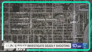 Man dies after being found shot in St. Pete, police say