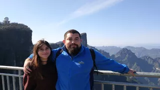 Tianmen Mountain. Stairway to Heaven's Door/GLASS WALK WAY.