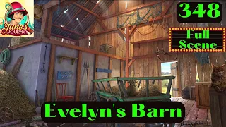 JUNE'S JOURNEY 348 | EVELYN'S BARN (Hidden Object Game) *Full Mastered Scene*