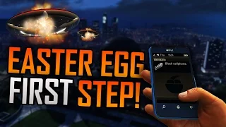 GTA 5: First Step Of The Easter Egg! - Black Cellphone Easter Egg Step! (Mount Chiliad Mystery)