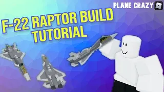 F22 Tutorial Plane Crazy | Roblox