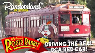 Driving the original Roger Rabbit / DCA Red Car!!