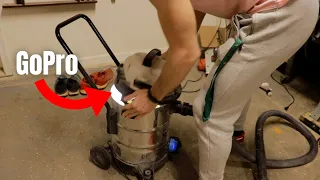 I put my GoPro inside a Vacuum | GoPro in weird places!