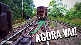 E QUANDO O TREM "ENROSCA"? Parte²