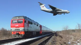 Поезда и самолёты. Вечер на станции Любятово. Лётная погода