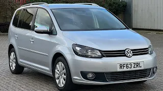 JDM 2013 Volkswagen Touran 1.4 TSI COMFORT LINE DSG Euro 5 5dr 25100 miles Petrol Automatic  ULEZ