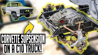 How To Tesla Swap A 1985 Chevy C10 Squarebody Truck - Custom IFS Build - Electric C10: Ep.2