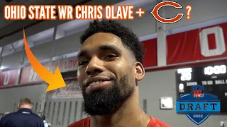 Chris Olave talks potentially reuniting with Justin Fields on the Bears