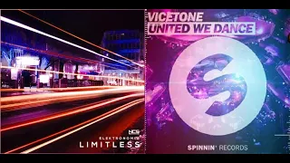 Elektronomia - Limitless / Vicetone - United We Dance {MASHUP} | RaveDJ