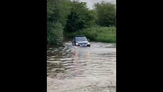 Touareg river crossing