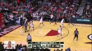 Michael Kidd-Gilchrist 17 points vs Portland TrailBlazers - Highlights 3/4/2013