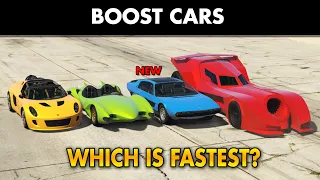 GTA 5 ONLINE WHICH IS FASTEST: ROCKET VOLTIC VS SCRAMJET VS TOREADOR VS VIGILANTE