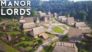 Manor Lords - Строим ЖИТОМИР мечты: Впервые играем в релизную версию новой стратегии